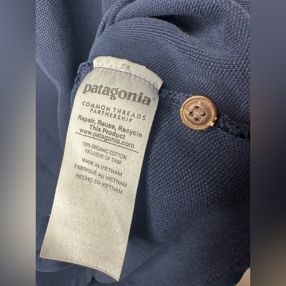 Mens Patagonia short sleeve polo shirt EUC - Picture 15 of 16